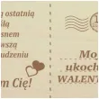 pocztowka moja walentynka drewniana 140x90 mm