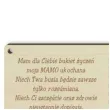 pocztowka najlepsza mama na swiecie drewniana 140x90 mm