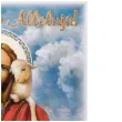 pocztowka wesolego alleluja jezus z barankiem maki 104 x 147 mm