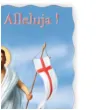 pocztowka wesolego alleluja jezus zmartwychwstaly maki 104 x 147 mm
