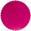 podklad pod tort falisty brzeg rozowy dekora 35 cm