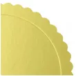 podklad pod tort falisty brzeg zloty partypal 30 cm