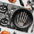 podkladka na stol dynie nietoperze halloween czarny guirca 30x45 cm