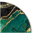 podkladki drewniane marmur malahitowa zielen 6 szt