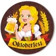 podkladki drewniane oktoberfest blond bawarka 6 szt