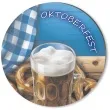 podkladki drewniane oktoberfest kufel piwa 6 szt