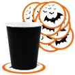 podkladki papierowe halloween nietoperze 9 5 cm 12 szt