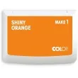 poduszka do stempli make 1 pudelko nasaczona pomaranczowa tusz wodny colop 90 x 50 mm