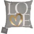 poduszka love szara ootb 40 x 40 cm