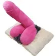 poduszka penis rozowa kemis 20 x 30 cm