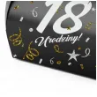 podziekowania dla gosci pudeleczka na slodycze 18 urodziny glamour birthday 7 5 x 6 5 cm 6 szt