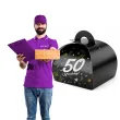 podziekowania dla gosci pudeleczka na slodycze 50 urodziny glamour birthday 7 5 x 6 5 cm 6 szt