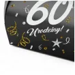 podziekowania dla gosci pudeleczka na slodycze 60 urodziny glamour birthday 7 5 x 6 5 cm 6 szt