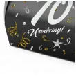 podziekowania dla gosci pudeleczka na slodycze 70 urodziny glamour birthday 7 5 x 6 5 cm 6 szt