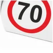 podziekowania dla gosci pudeleczka na slodycze 70 urodziny traffic birthday 7 5 x 6 5 cm 6 szt
