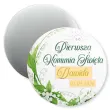 podziekowania na komunie dla gosci magnes konwalie personalizacja pamiatka 5 6 cm
