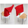 pokrowiec na krzeslo czapka mikolaja 49x72 cm