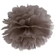 pompon bibulowy classic brazowy 25 cm