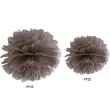 pompon bibulowy classic brazowy 25 cm