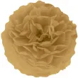 pompon bibulowy classic brazowy zloty partypal 15 cm