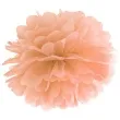 pompon bibulowy classic brzoskwiniowy partydeco 35 cm