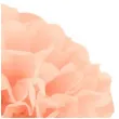 pompon bibulowy classic brzoskwiniowy partypal 15 cm