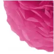 pompon bibulowy classic ciemny rozowy partypal 15 cm