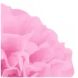 pompon bibulowy classic jasny rozowy partypal 15 cm