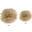 pompon bibulowy classic karmelowy partydeco 35 cm