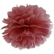 pompon bibulowy classic marsala partydeco 35 cm