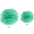pompon bibulowy classic mietowy ciemny 25 cm