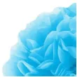 pompon bibulowy classic niebieski partypal 15 cm