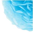 pompon bibulowy classic niebieski partypal 15 cm