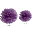 pompon bibulowy classic purpura partydeco 35 cm