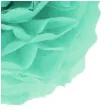 pompon bibulowy classic turkusowy partypal 15 cm