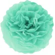 pompon bibulowy classic turkusowy partypal 35 cm
