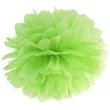 pompon bibulowy classic zielony jasny 25 cm