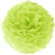 pompon bibulowy classic zielony partypal 15 cm