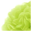 pompon bibulowy classic zielony partypal 15 cm