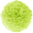 pompon bibulowy classic zielony partypal 25 cm