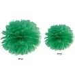 pompon bibulowy classic zielony szmaragdowy 25 cm