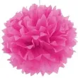 pompon bibulowy rozowy 40 cm