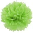pompon bibulowy zielone jabluszko 40 cm