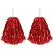 pompon czirliderka czerwony partypal 38 cm 2 szt