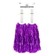 pompon czirliderka fioletowy partypal 38 cm 2 szt