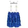 pompon czirliderka niebieski partypal 38 cm 2 szt
