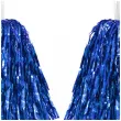 pompon czirliderka niebieski partypal 38 cm 2 szt
