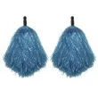 pompon czirliderka niebieski partytino 30 cm 2 szt