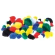 pompony pluszowe akrylowe mix brewis 10 25 mm 78 szt
