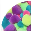 pompony pluszowe akrylowe neonowe mix titanum 10 24 mm 68 szt